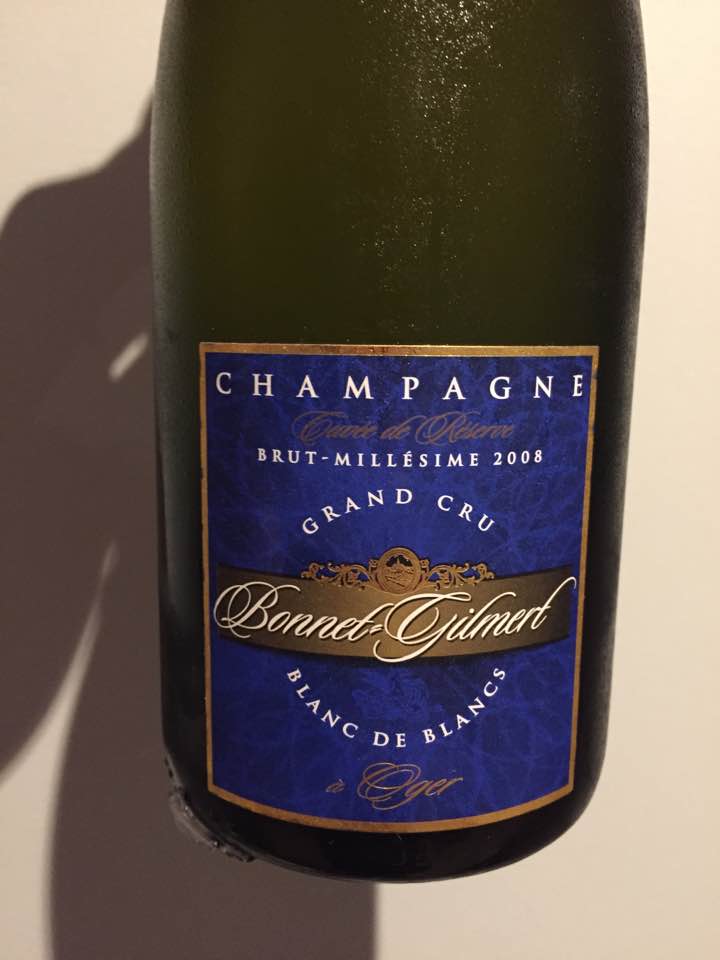 Champagne Bonnet Gilmert – Cuvée de Réserve 2008 – Blanc de Blancs – Brut – Grand Cru