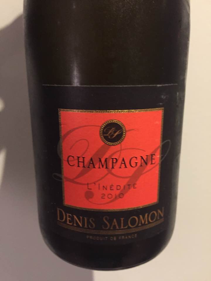 Champagne Denis Salomon – L’Inédite 2010 – Brut Nature