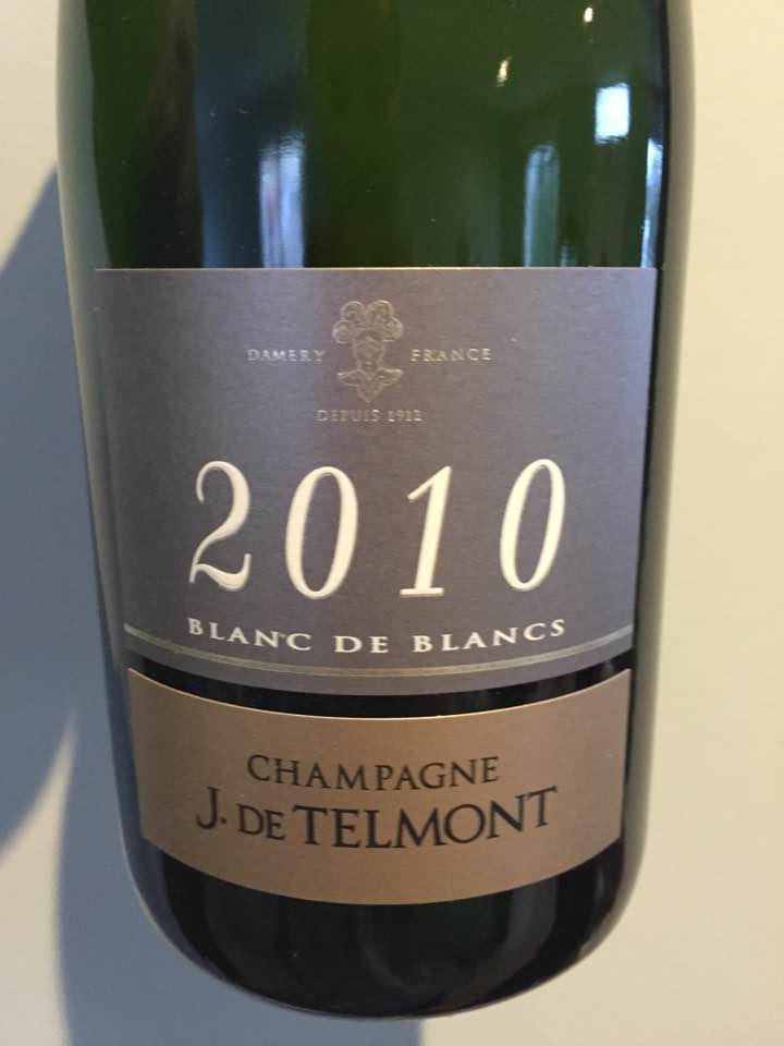 Champagne J. De Telmont – Blanc de Blancs 2010 – Brut