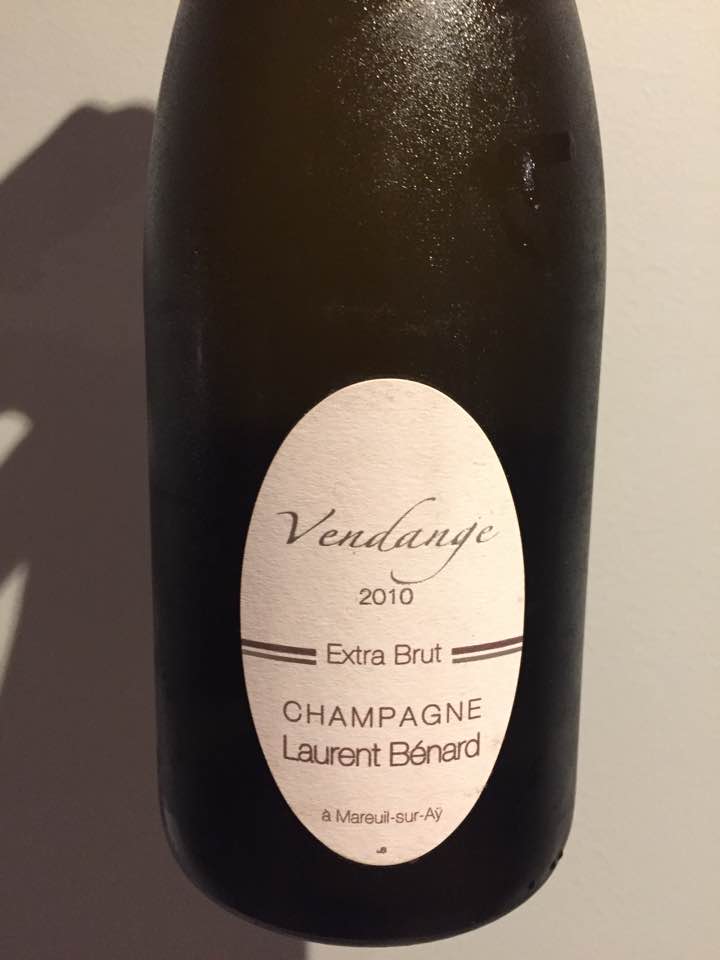 Champagne Laurent Bénard – Vendange 2010 – Extra-Brut – Premier Cru