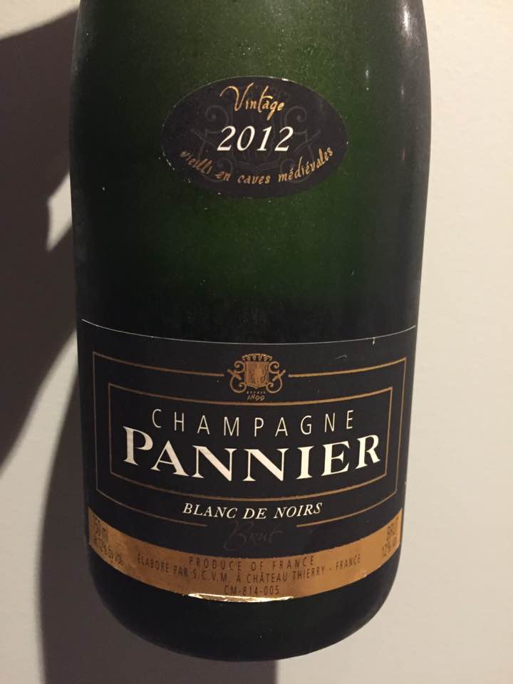 Champagne Pannier – Vintage 2012 – Blanc de Noirs – Brut