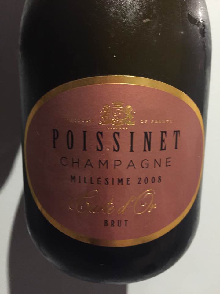 Champagne Poissinet – Carte d’Or 2008 – Brut