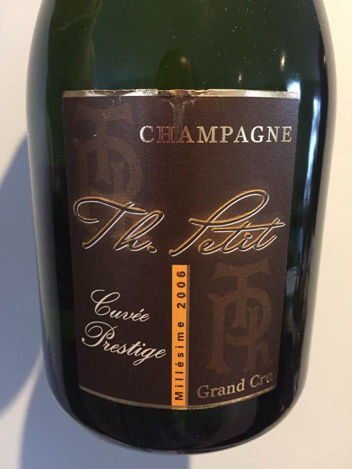 Champagne Th. Petit – Millésime 2006 – Cuvée Prestige – Grand Cru – Brut
