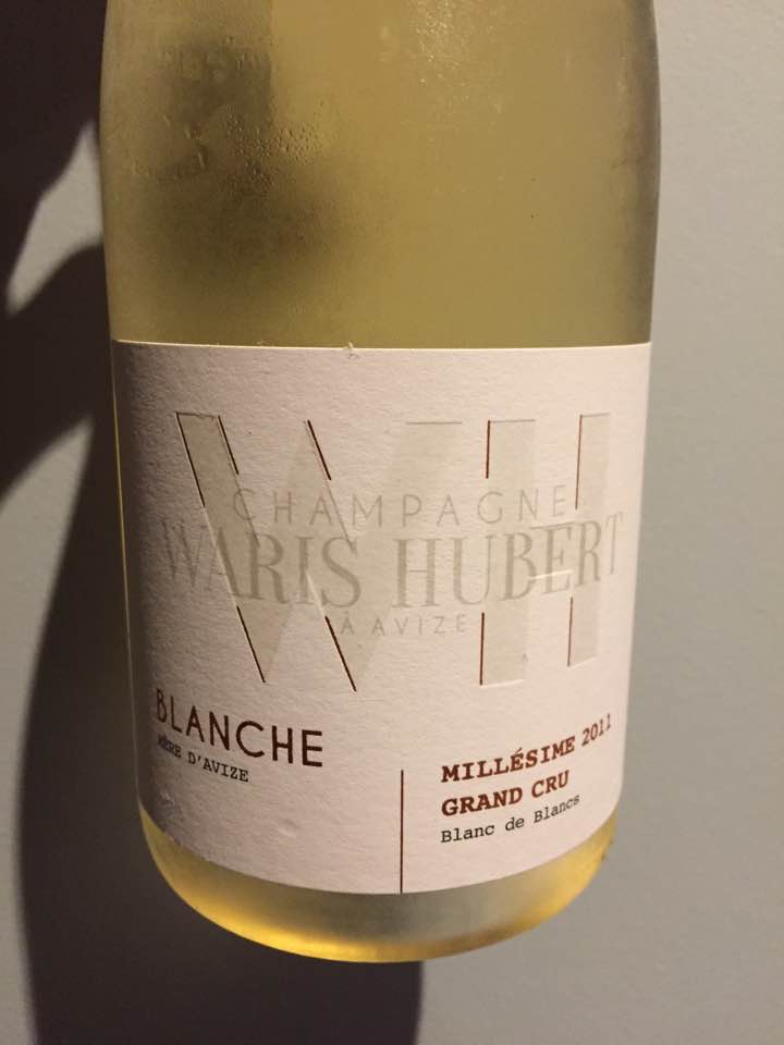 Champagne Waris Hubert – Blanche – Millésime 2011 – Blanc de Blancs – Grand Cru