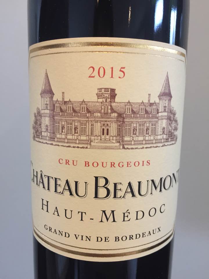 Château Beaumont 2015 – Haut-Médoc – Cru Bourgeois