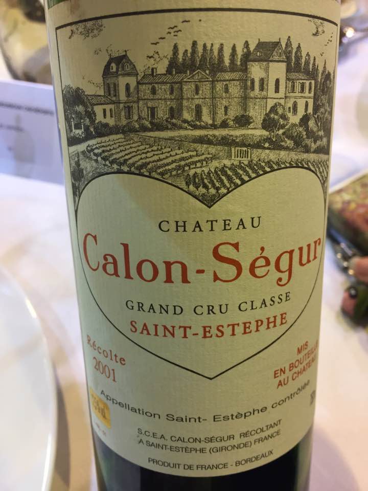 Château Calon Ségur 2015 – Saint-Estèphe, 3ème Cru Classé