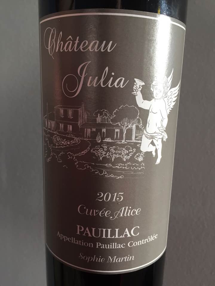 Château Julia – Cuvée Alice 2015 – Pauillac