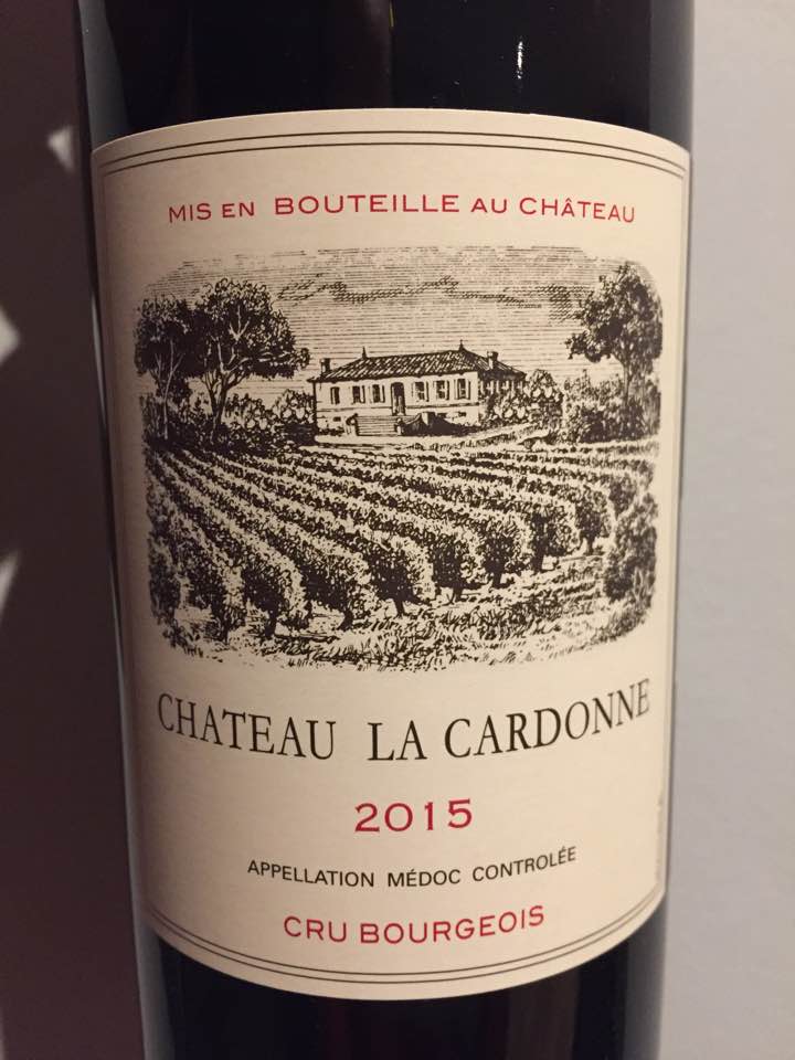 Château La Cardonne 2015 – Médoc – Cru Bourgeois 