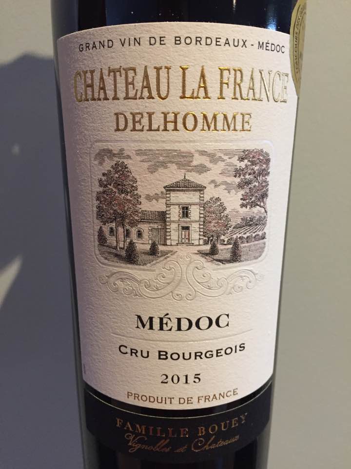 Château La France Delhomme 2015 – Médoc – Cru Bourgeois