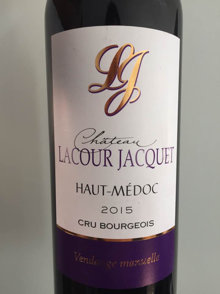 Château Lacour Jacquet 2015 – Haut-Médoc – Cru Bourgeois