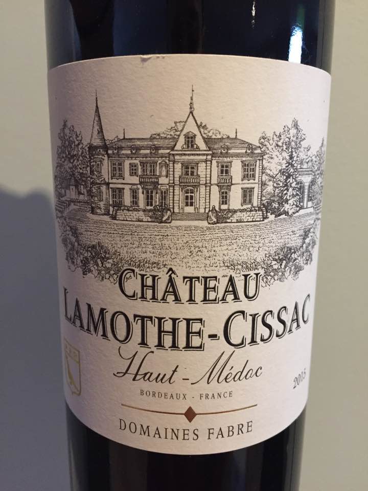 Château Lamothe-Cissac 2015 – Haut-Médoc – Cru Bourgeois