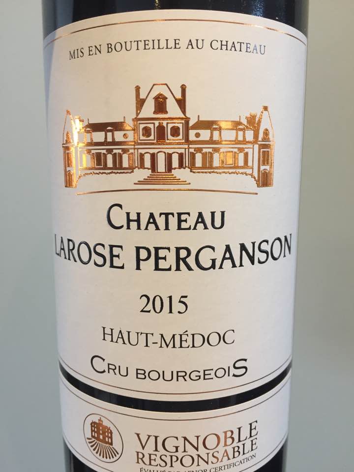 Château Larose Perganson 2015 – Haut-Médoc – Cru Bourgeois
