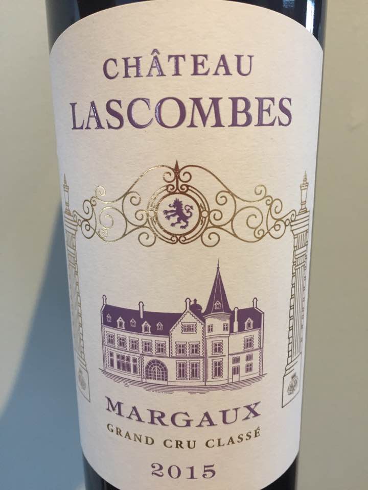 Château Lascombes 2015 – Margaux, 2nd Cru Classé