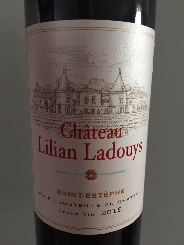 Château Lilian Ladouys 2015 – Saint-Estèphe – Cru Bourgeois