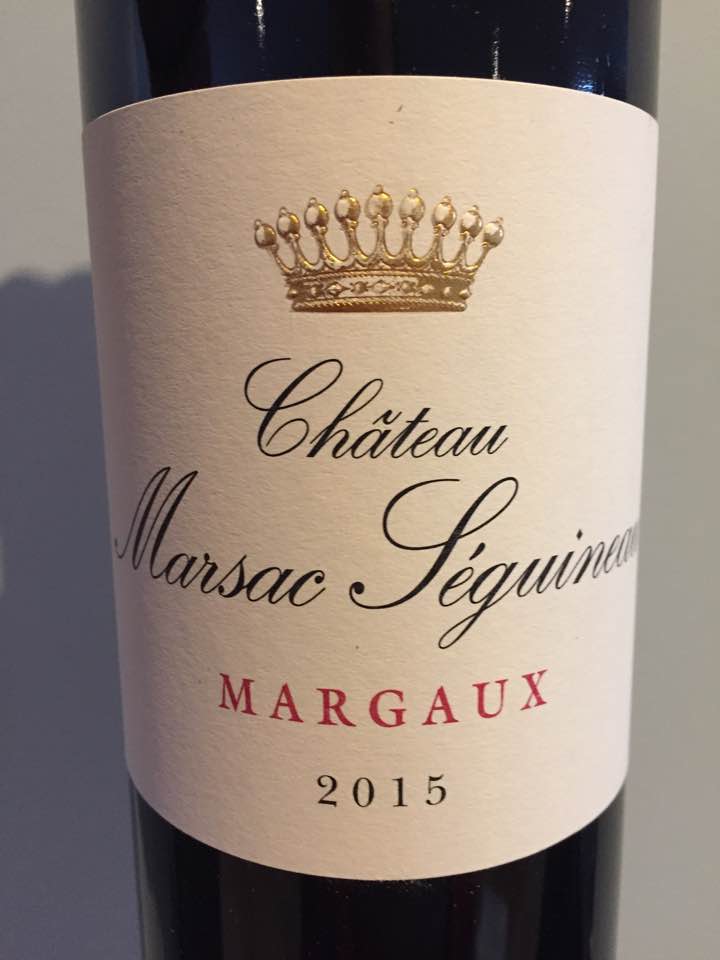 Château Marsac Séguineau 2015 – Margaux
