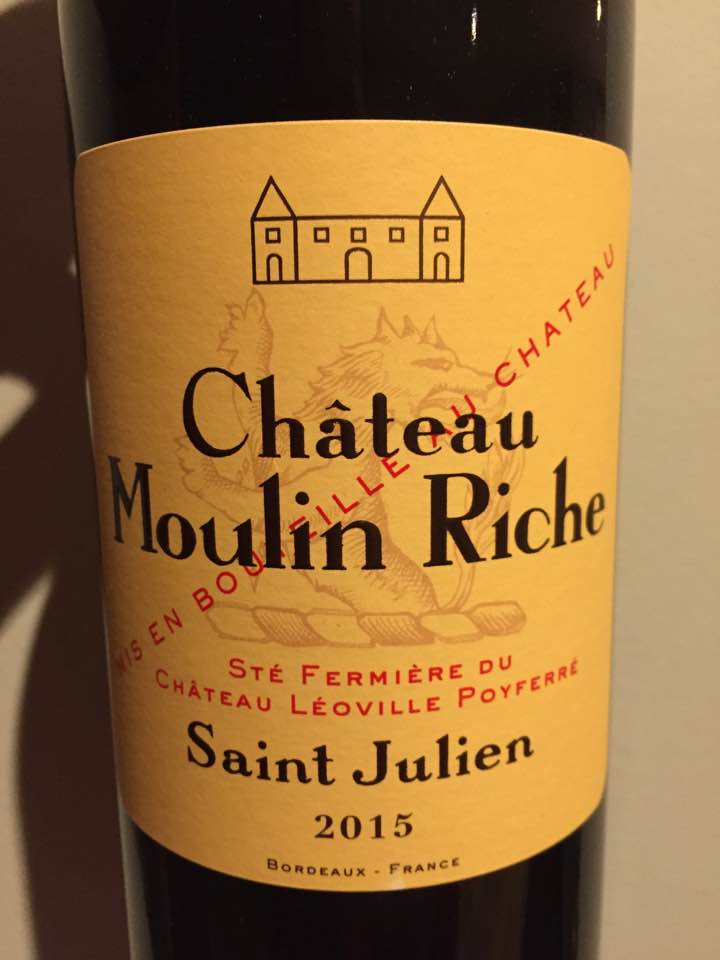 Château Moulin Riche 2015 – Saint-Julien