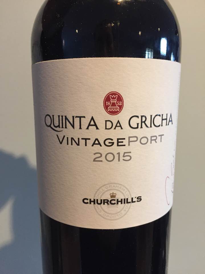 Churchill’s – Quinta da Gricha 2015 – Vintage Port