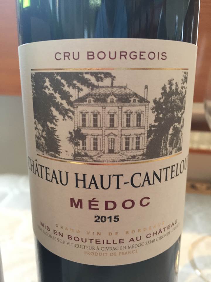 Château Haut-Canteloup 2015 – Médoc – Cru Bourgeois