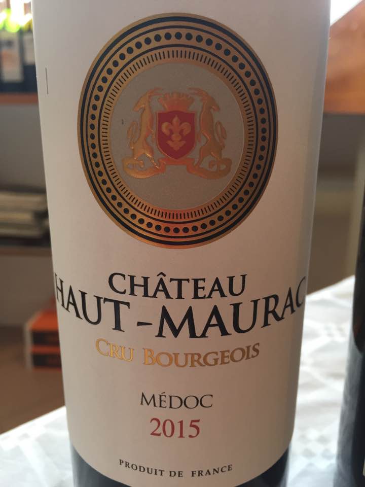 Château Haut-Maurac 2015 – Médoc – Cru Bourgeois