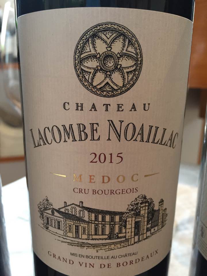 Château Lacombe Noaillac 2015 – Médoc – Cru Bourgeois
