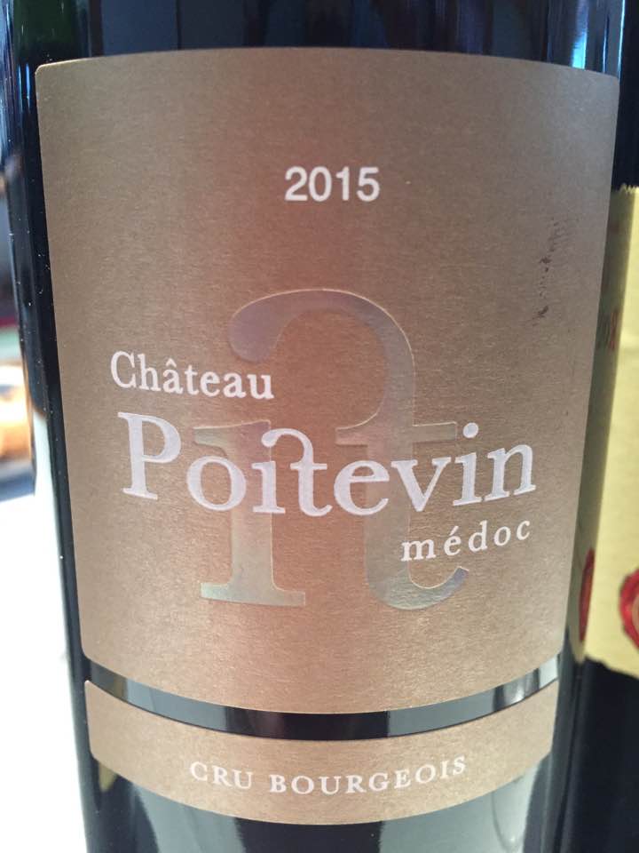 Château Poitevin 2015 – Médoc – Cru Bourgeois