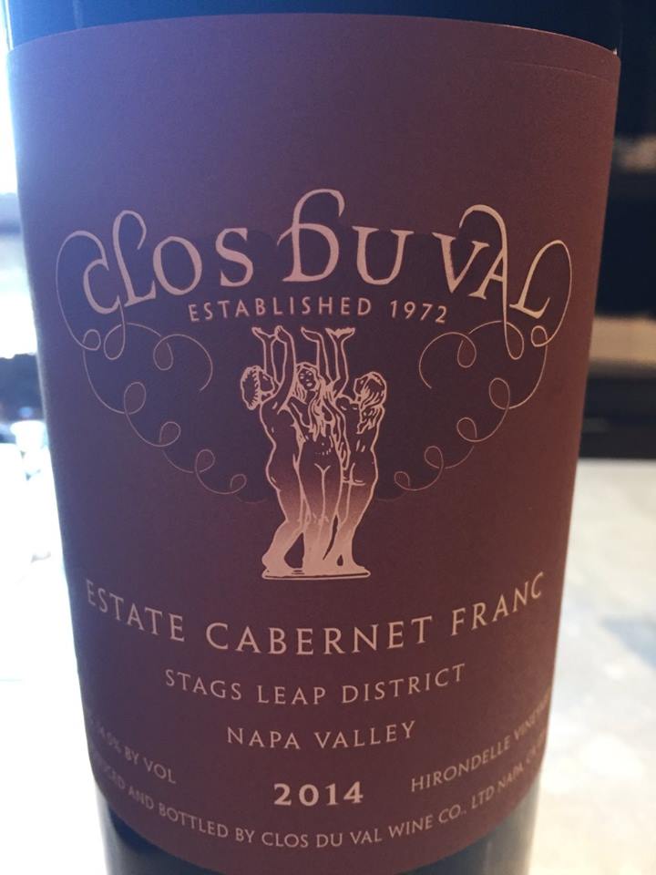 Clos du Val – Estate Cabernet Franc 2014 – Stag Leap District, Napa Valley