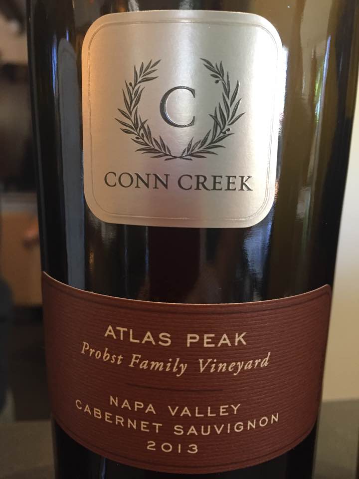 Conn Creek – Cabernet Sauvignon 2013 – Ava Series – Probst Family Vineyards – Atlas Peak, Napa Valley
