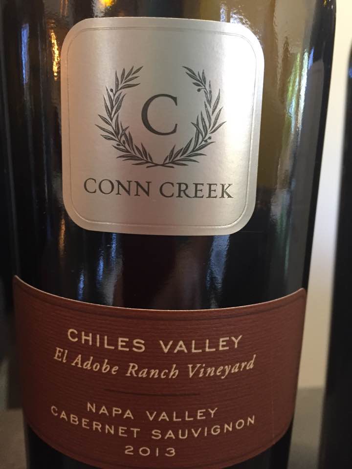 Conn Creek – Cabernet Sauvignon 2013 – El Adobe Ranch Vineyard – Chiles Valley, Napa valley