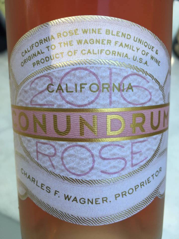 Conundrum – Rosé Wine 2016 – California