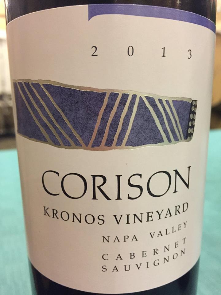 Corison – Kronos Vineyard – Cabernet Sauvignon 2013 – Napa Valley