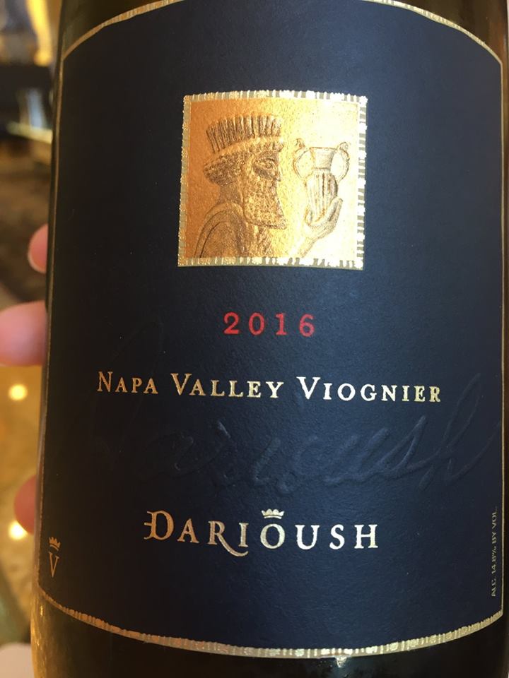 Darioush – Viognier 2016 – Napa Valley