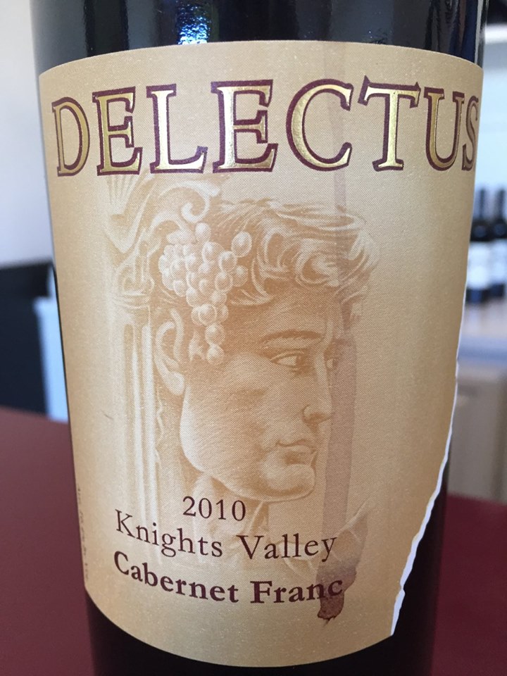 Delectus – Cabernet Franc 2010 – Knights Valley – Sonoma