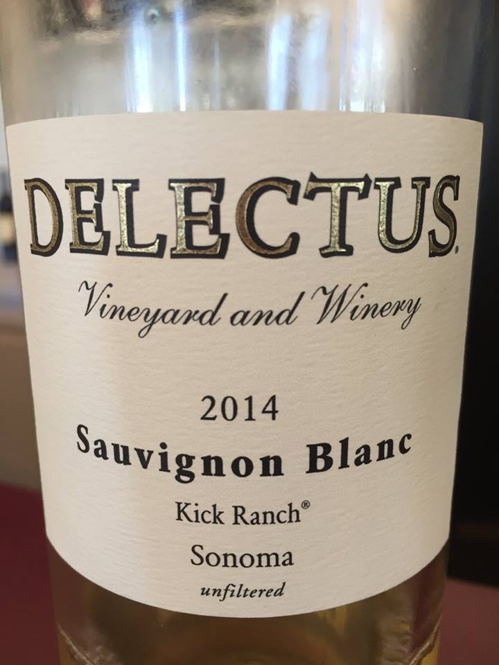 Delectus – Sauvignon Blanc 2014 – Sonoma