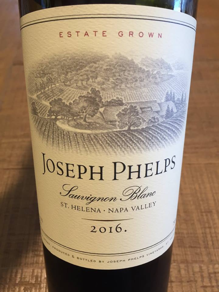 Joseph Phelps Vineyards – Sauvignon Blanc 2016 – St Helena – Napa Valley