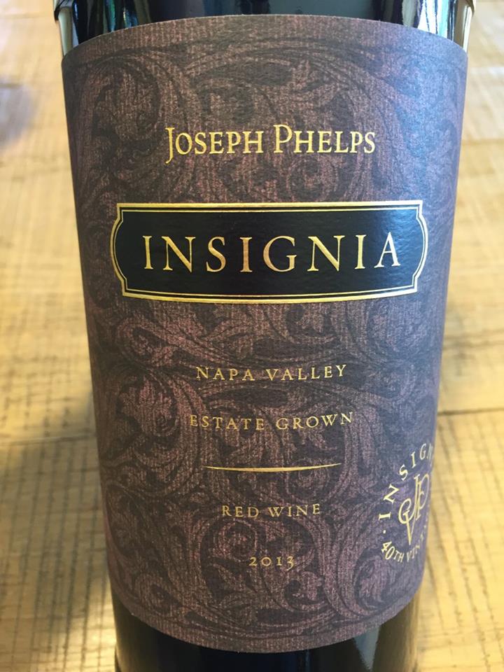 Joseph Phelps – Insignia Estate Grown 2013 – Napa Valley