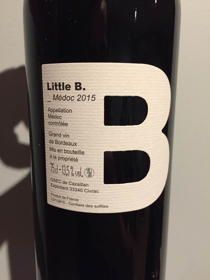Little B. 2015 – Médoc