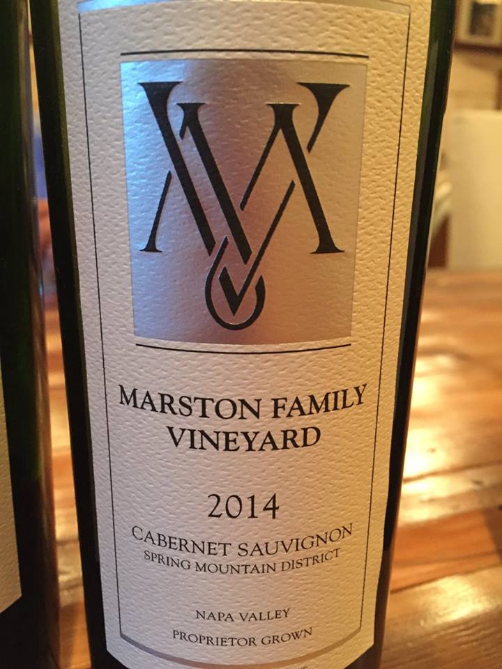 Marston Family Vineyard – Cabernet Sauvignon 2014 – Spring Mountain District, Napa Valley