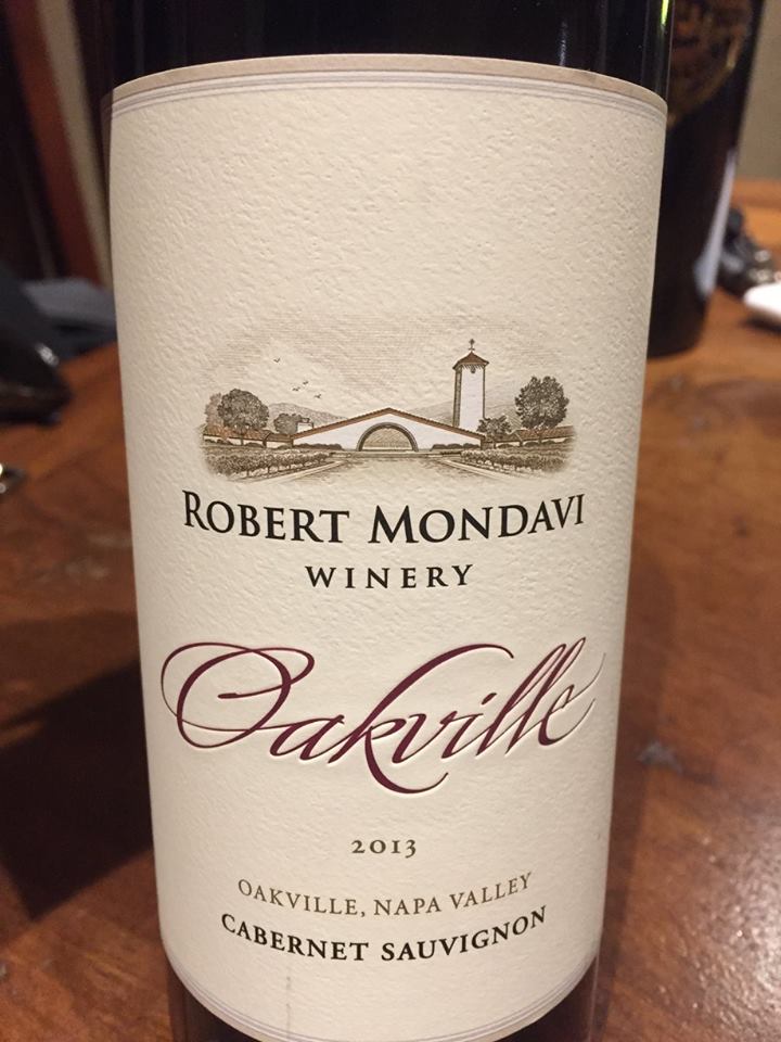Robert Mondavi Winery – Cabernet Sauvignon 2013 Oakville – Napa valley