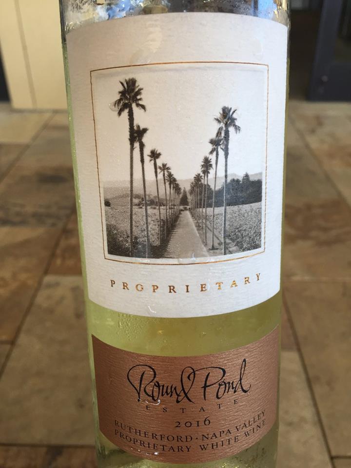 Round Pond Estate – Proprietary White Wine 2016 – Rutherford – Napa Valley