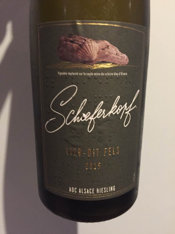 Schieferkopf – Lieu-dit Fels – Riesling 2015 – Alsace