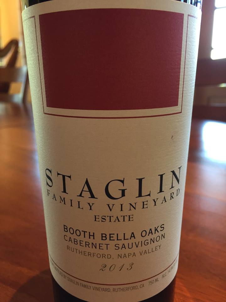 Staglin Family Vineyard Estate – Booth Bella Oaks – Cabernet Sauvignon 2013 – Rutherford, Napa Valley