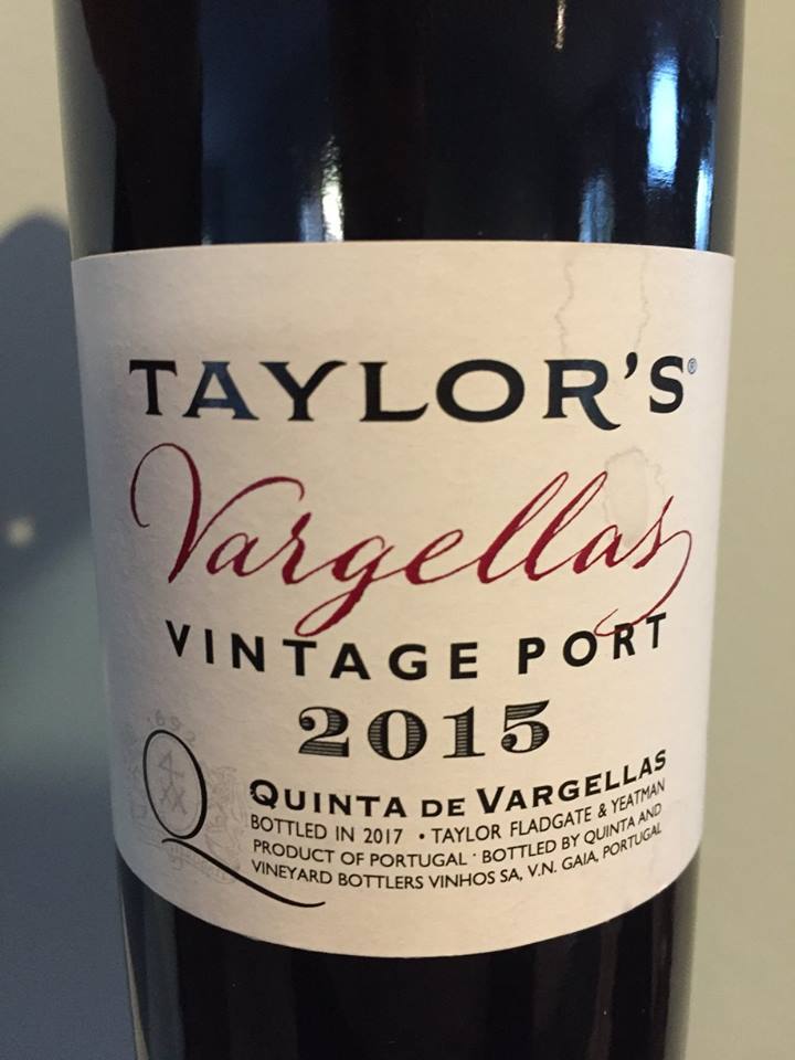 Taylor’s – Quinta de Vargellas 2015 – Vintage Porto