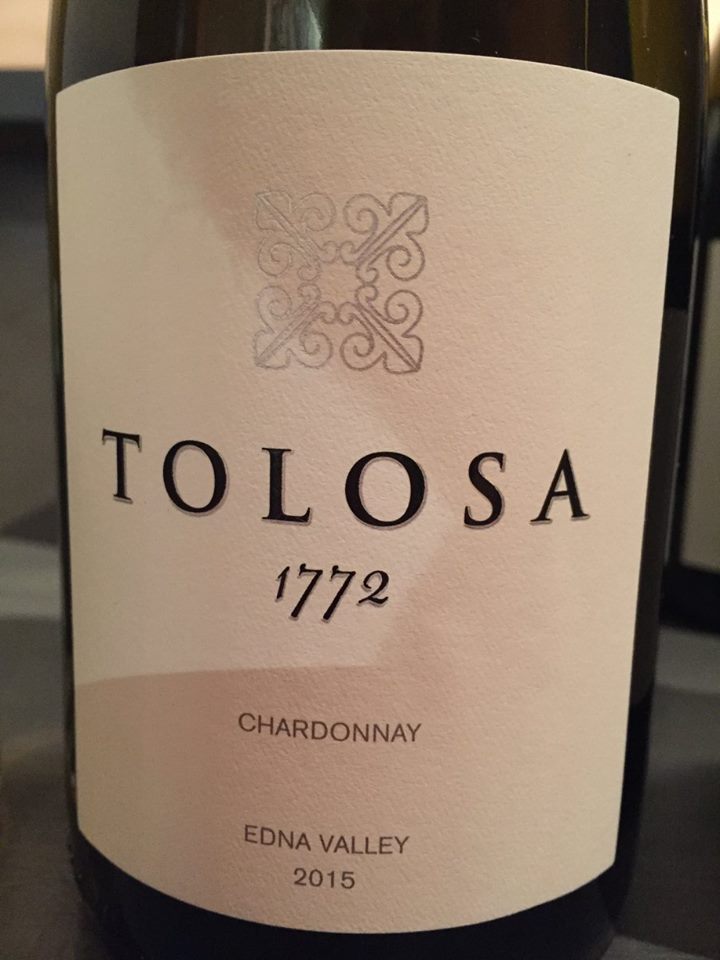 Tolosa 1772 – Chardonnay 2015 – Edna Valley
