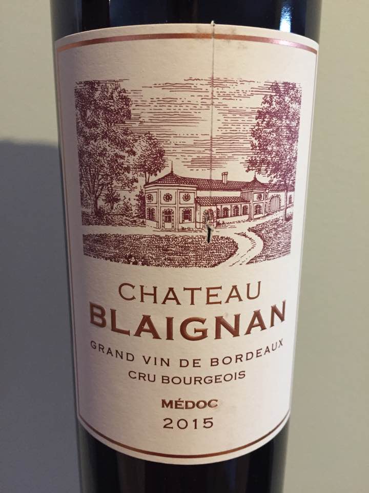 Château Blaignan 2015 – Médoc – Cru Bourgeois
