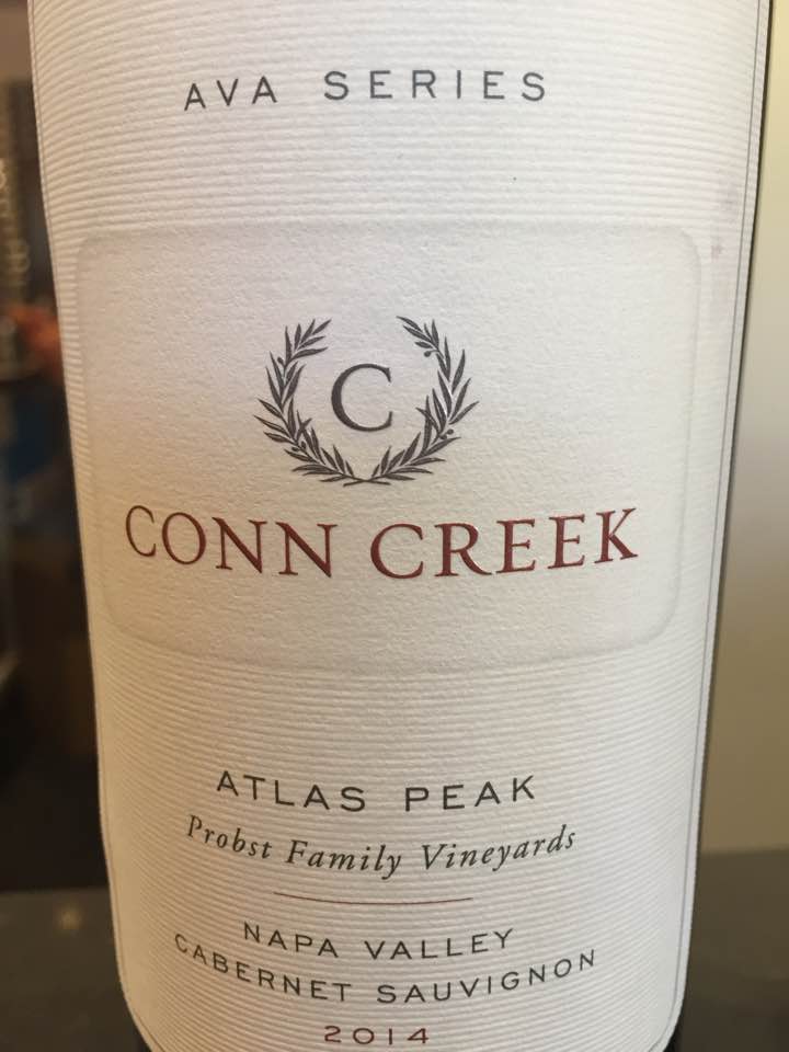 Conn Creek – Cabernet Sauvignon 2014 – Ava Series – Probst Family Vineyards – Atlas Peak, Napa Valley