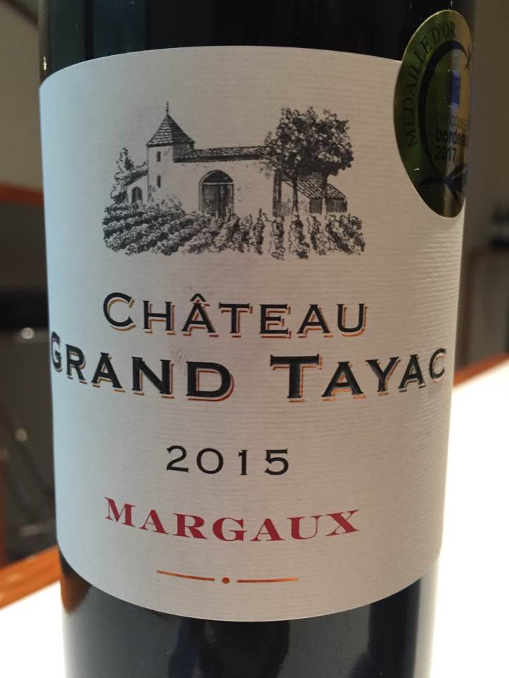 Château Grand Tayac 2015 – Margaux