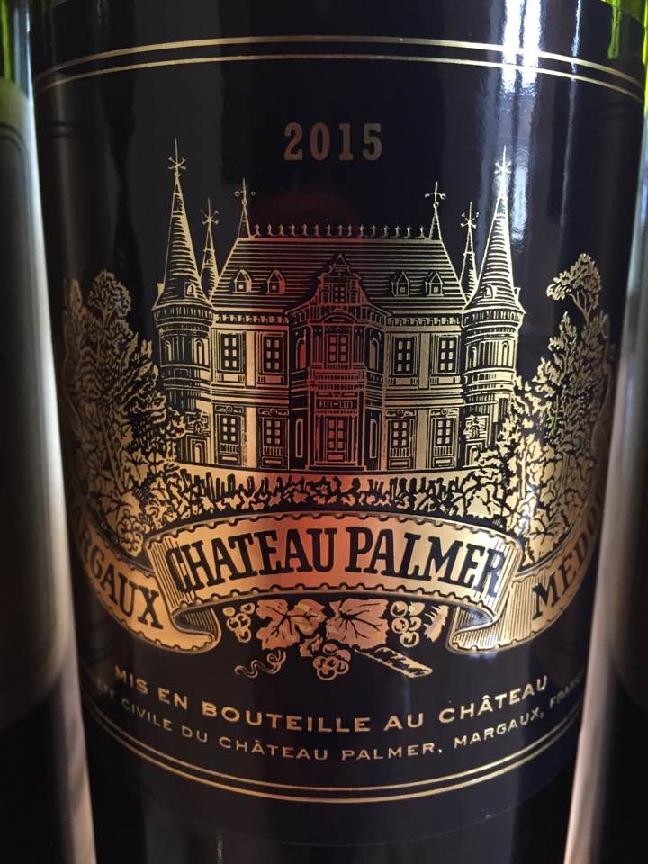 Château Palmer 2015 – Margaux, 3ème Cru Classé