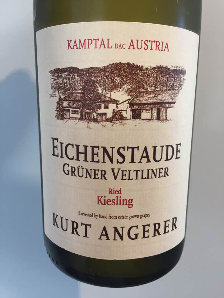 Kurt Angerer – Eichenstaude Grüner Veltliner 2016 Ried Kiesling – Kamptal DAC 
