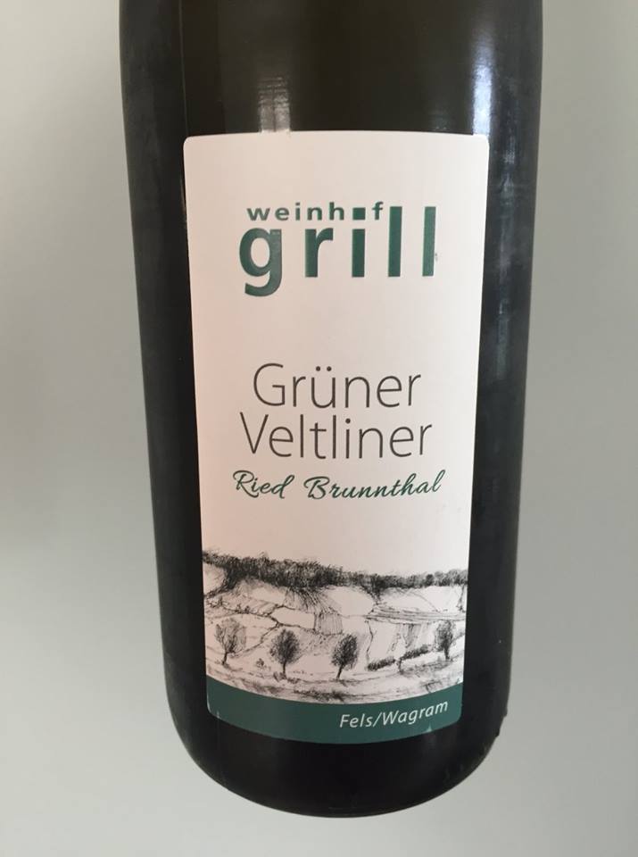 Weinhof Grill – Grüner Veltliner 2017 – Ried Brunnthal – Wagram 