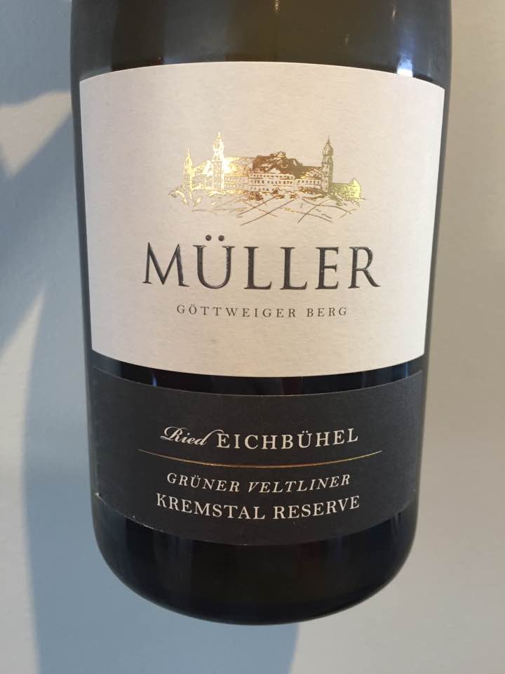 Müller – Grüner Veltliner 2016 Ried EichBühel – Kremstal Reserve DAC 